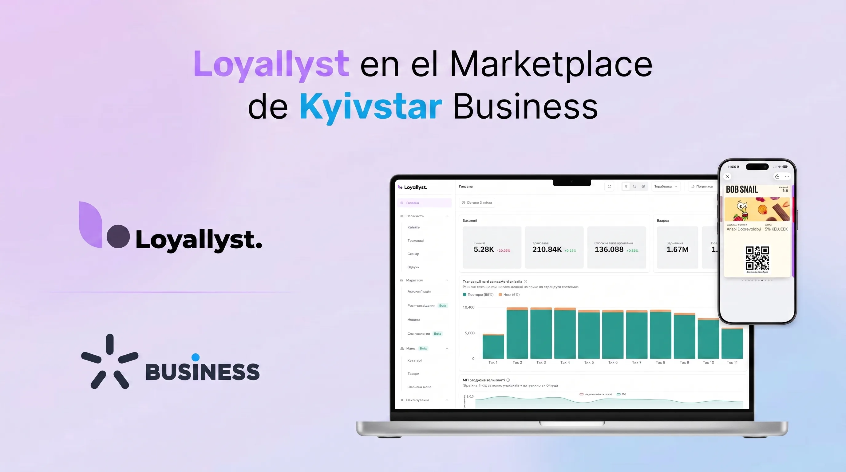 Loyallyst en el Marketplace B2B de Kyivstar