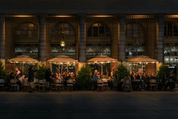 Restaurants and cafes