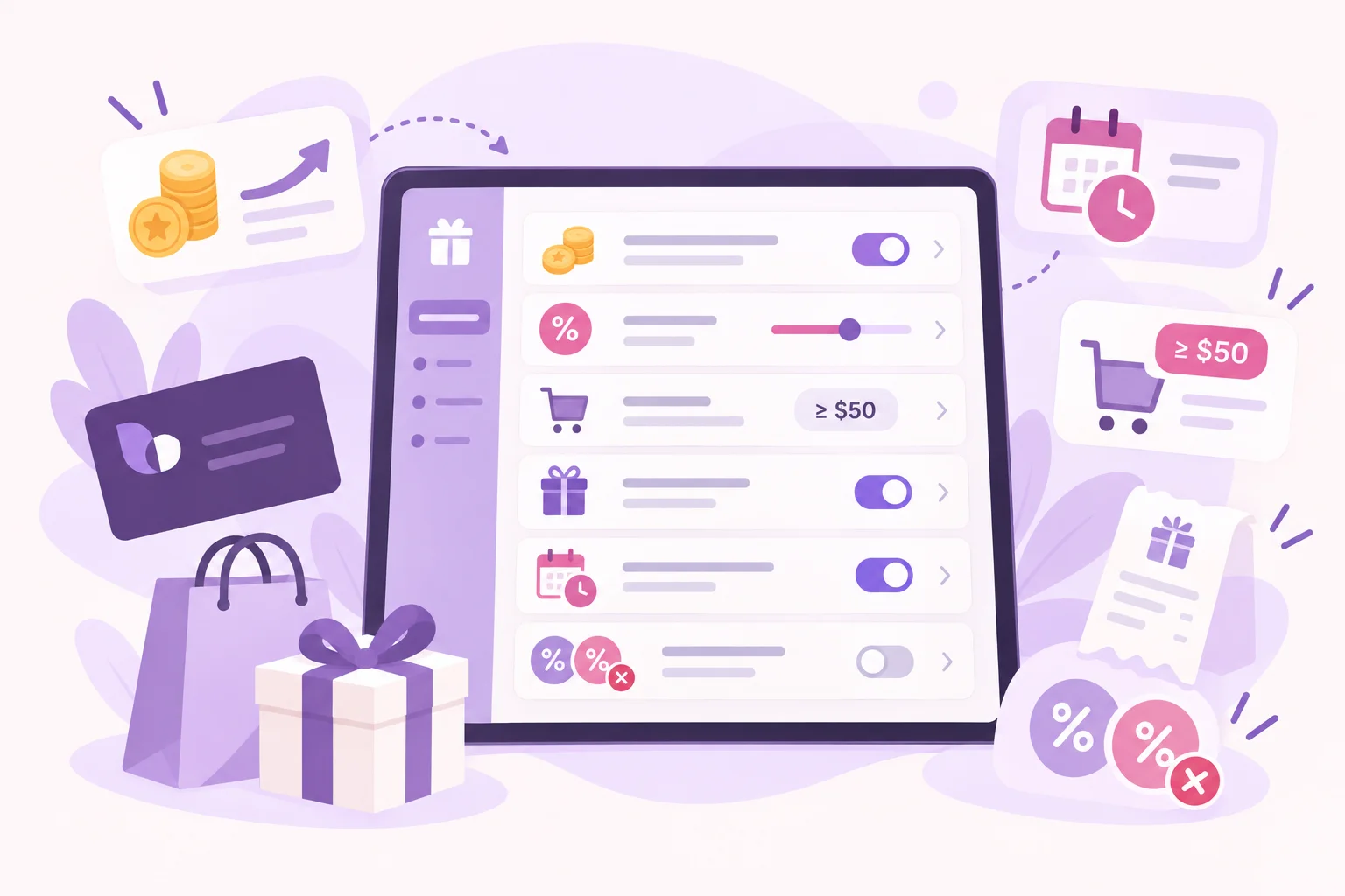 Managing point earning, redemption, and expiration rules in a loyalty program